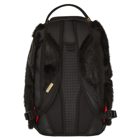 Sprayground Τσάντα πλάτης Nissim Black DLXSF Faux Fur Backpack